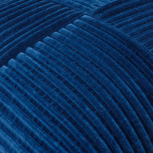 Surya Conrad Modern 18"X18" Accent Pillow - Soft Cotton, Hand-crafted Elegance For Timeless Home Decor Navy Blue Cotton,Cotton Crn006-2222d