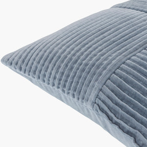 Surya Conrad Modern 18"X18" Accent Pillow - Soft Cotton, Hand-crafted Elegance For Timeless Home Decor Charcoal Cotton,Cotton Crn008-2222d