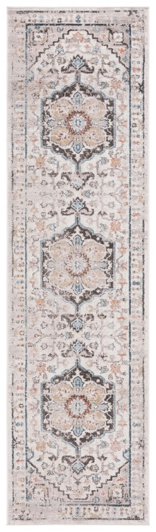 Safavieh Cornelia 208 Power Loomed Transitional Rug Ivory CRN208A-7R