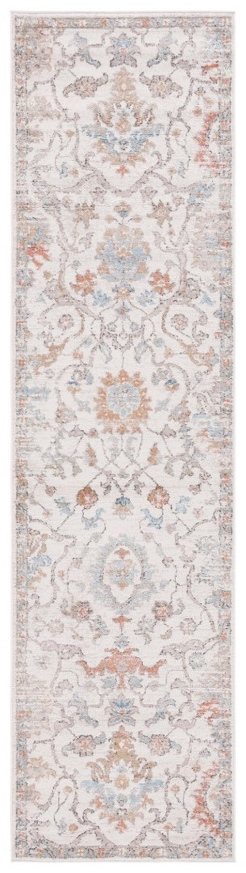 Safavieh Cornelia 294 Power Loomed 100% Polypropylene Transitional Rug Ivory / Multi CRN294B-9
