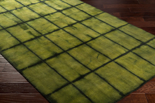 Surya Cruise Handmade 2' X 3' Wool Rug - Classic Indian Design, Durable, Cozy Medium Pile For Any Room Olive Wool Crs7001-23