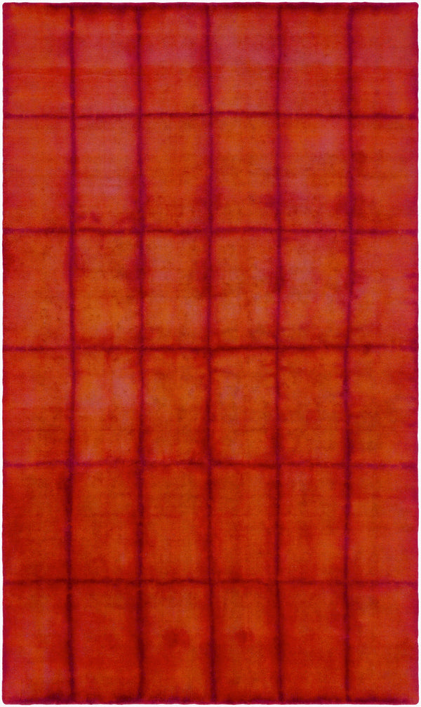 Surya Cruise Handmade 2' X 3' Wool Rug - Classic Indian Design, Durable, Cozy Medium Pile For Any Room Rust Wool Crs7003-58