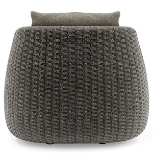 Bernhardt Bernhardt Sarene Outdoor Woven Lounge Chair with Deep Cushions for Modern Patios O4472C