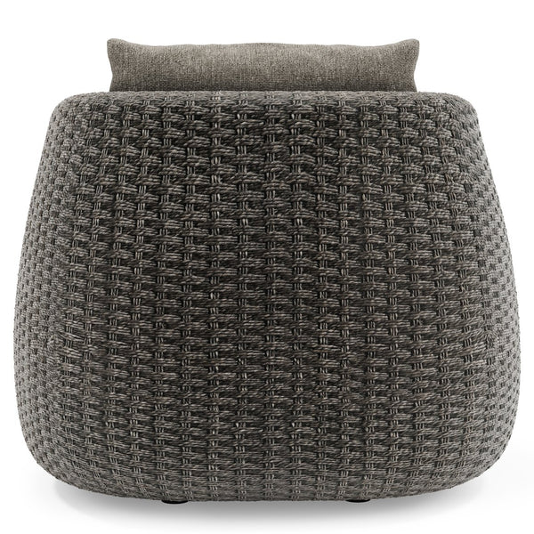 Bernhardt Bernhardt Sarene Outdoor Woven Lounge Chair with Deep Cushions for Modern Patios O4472C