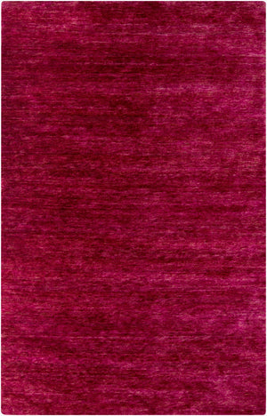 Surya Crusoe 2' X 3' Handmade Jute Rug - Timeless Modern Minimalist Décor For Comfort And Style Fuchsia Jute Cru2000-3353