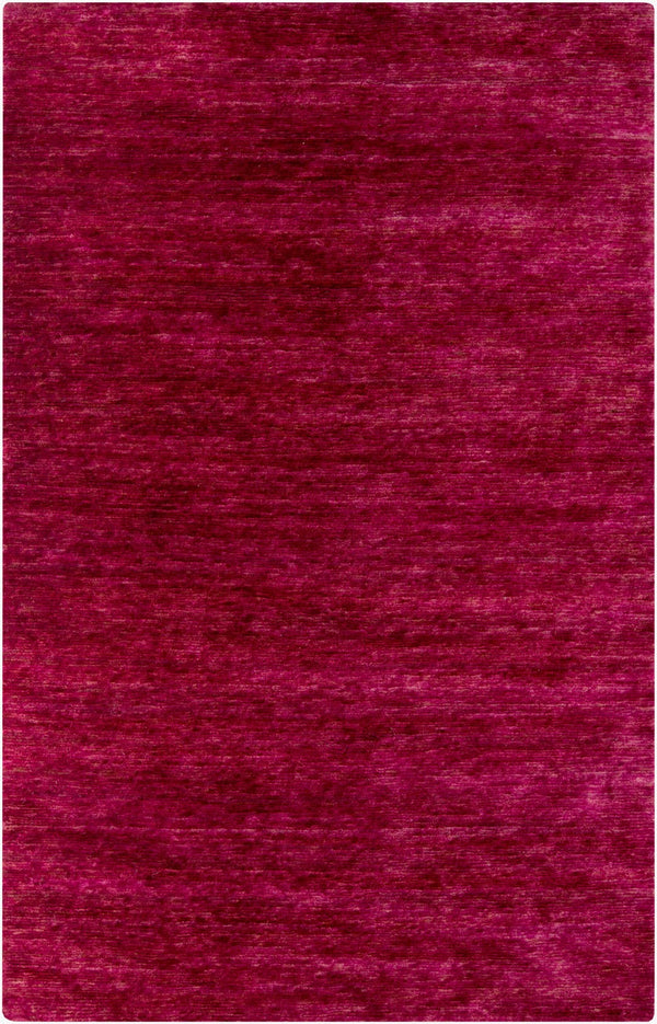 Surya Crusoe 2' X 3' Handmade Jute Rug - Timeless Modern Minimalist Décor For Comfort And Style Fuchsia Jute Cru2000-3353