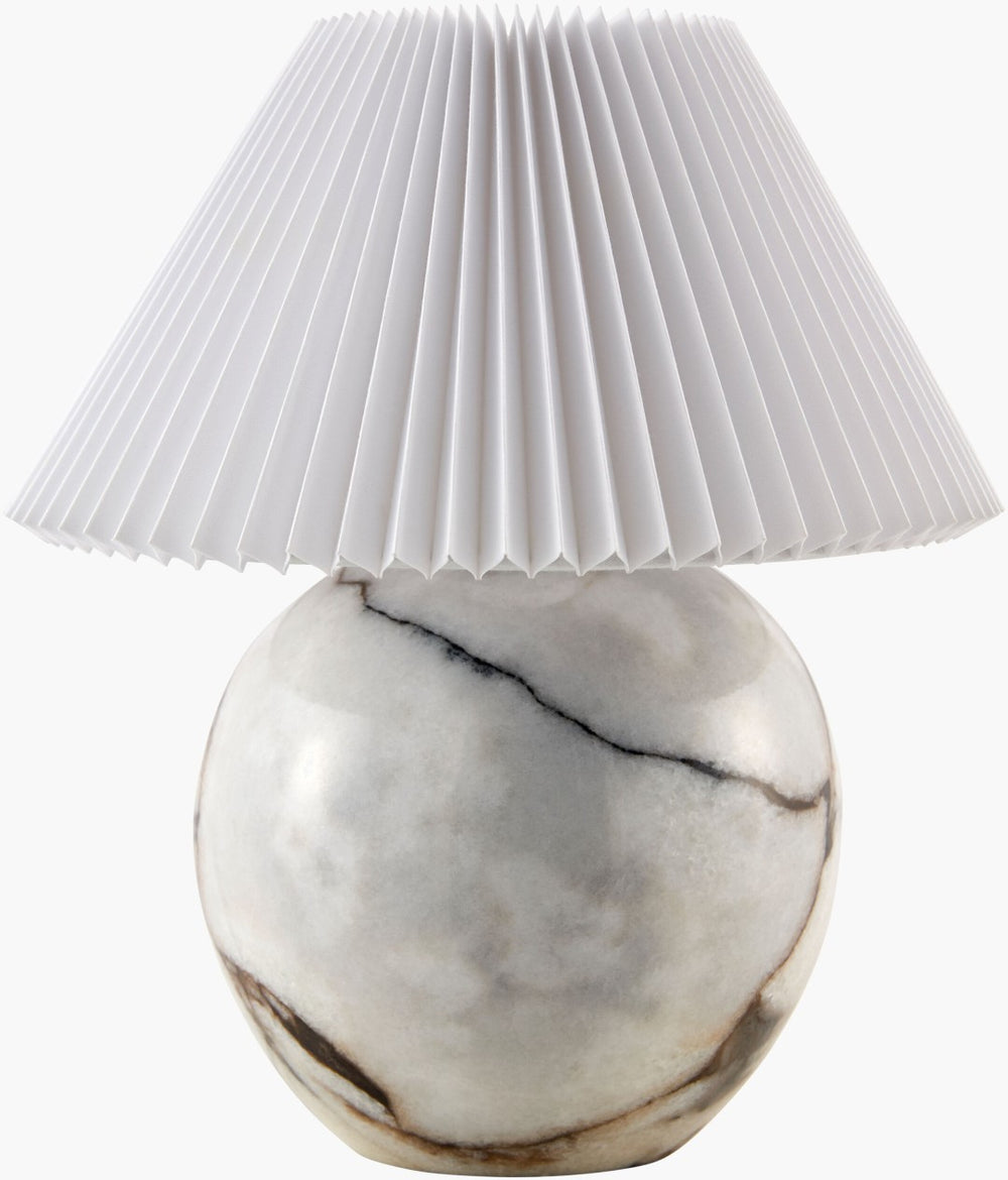 Livabliss Cerava Arts and Crafts Accent Table Lamp with Felt Linen Shade for Cozy Reading Nooks CRVA-002