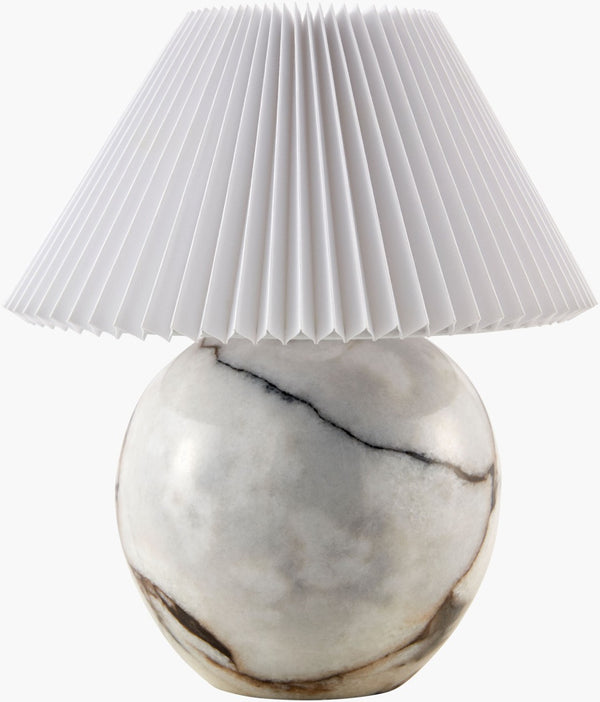 Livabliss Cerava Arts and Crafts Accent Table Lamp with Felt Linen Shade for Cozy Reading Nooks CRVA-002