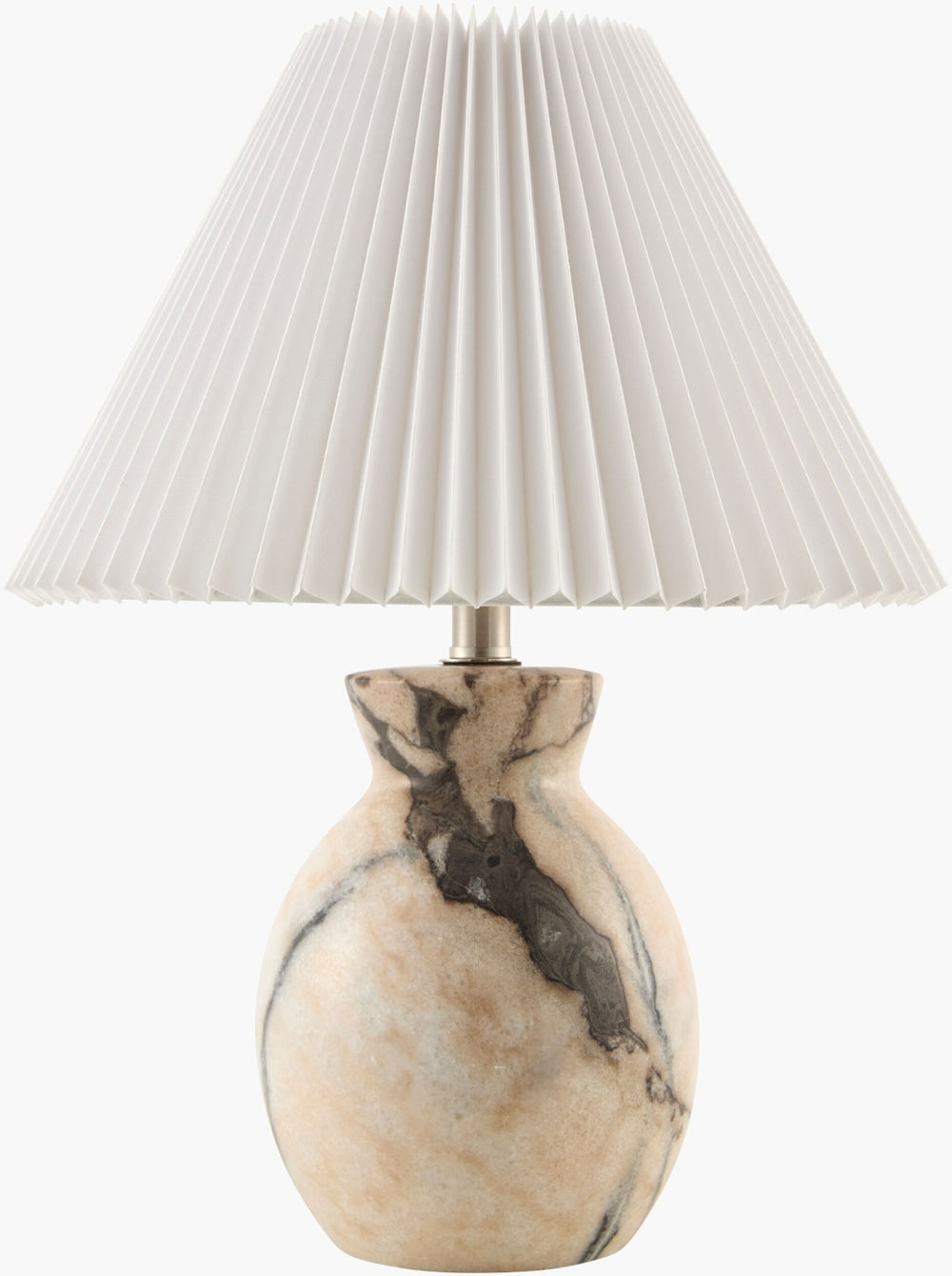 Livabliss Cerava Arts and Crafts Accent Lamp Felt Linen Shade Warm Glow for Bedroom CRVA-003