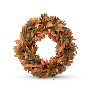 Hawthorne and Persimmon Autumn Wreath FBW20291 Park Hill