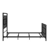 Homelegance By Top-Line Fencella Black Metal Queen Bed Black Metal