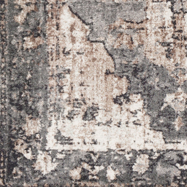 Livabliss Chelsea Traditional Area Rug Turkey Woven Polypropylene for Large Formal Living Rooms Dark Brown, Cam 7'10" x 7'10" Square CSA2304-710SQ