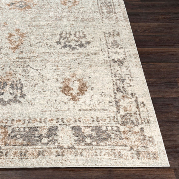 Livabliss Chelsea Collection Polypropylene Area Rug Turkish Woven for Entryways and Bathrooms Slate, Dark Bro 2' x 3' CSA2323-23
