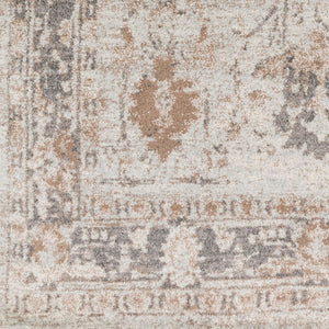 Livabliss Chelsea Collection Polypropylene Area Rug Turkish Woven for Entryways and Bathrooms Slate, Dark Bro 2' x 3' CSA2323-23