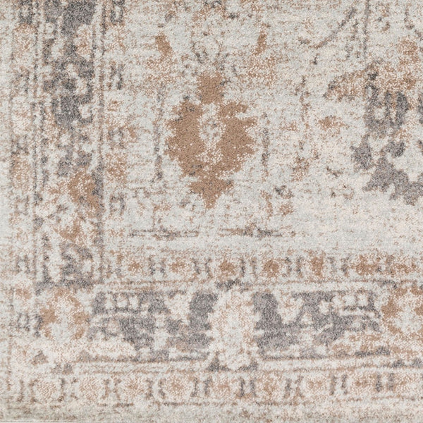 Livabliss Chelsea Collection Polypropylene Area Rug Turkish Woven for Entryways and Bathrooms Slate, Dark Bro 2' x 3' CSA2323-23