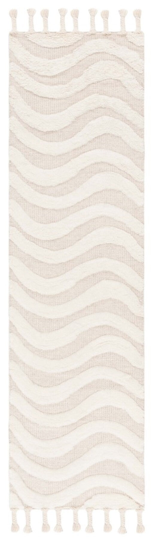 Safavieh Casablanca 468 CSB468 Hand Woven Bohemian Rug Ivory / Light Grey CSB468A-5