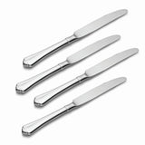 Lenox Oneida Juilliard Fine Flatware Dinner Knives, Set of 4 Metallic, STAINLESS METAL 2273004G