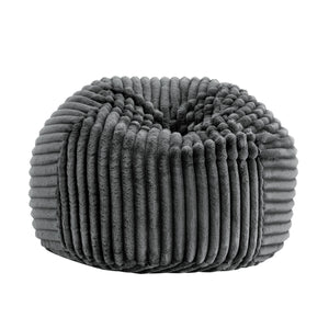 Legends Furniture Bridgevine Home Sky Luxe 40 Inch Minky Gunmetal Memory Foam Lounger Grey Memory Foam Zmfl-0801a-gnmet