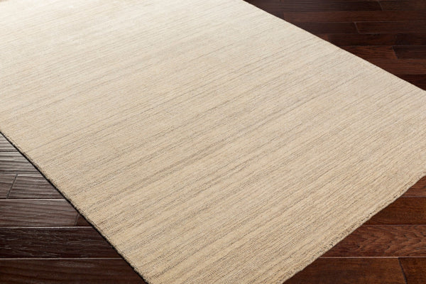 Surya Costine Modern 2' X 3' Handmade Rug - Luxurious Wool & Nylon Blend, Chic Minimalist Design For Any Space Beige Wool,Nylon Cse1000-23