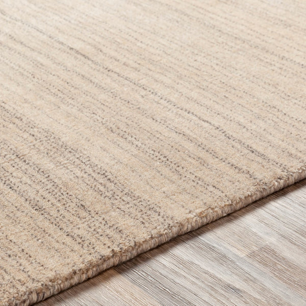 Surya Costine Modern 2' X 3' Handmade Rug - Luxurious Wool & Nylon Blend, Chic Minimalist Design For Any Space Beige Wool,Nylon Cse1000-23