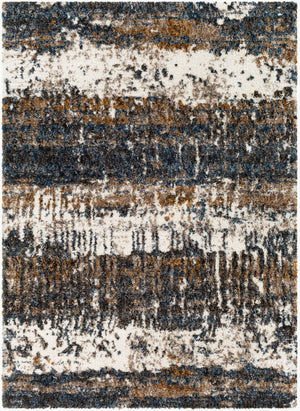 Livabliss Celestial Plush Shag Area Rug Soft Polyester Pile for Modern Bedroom Living Room Light Blue, Dar 2' x 2'11" CSG2302-23