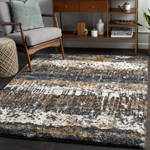 Livabliss Celestial Plush Shag Area Rug Soft Polyester Pile for Modern Bedroom Living Room Light Blue, Dar 2' x 2'11" CSG2302-23
