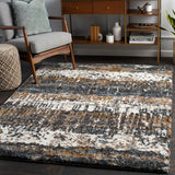 Celestial Shag CSG-2302 5'3" x 7' Machine Woven Rug CSG2302-537 Livabliss Surya