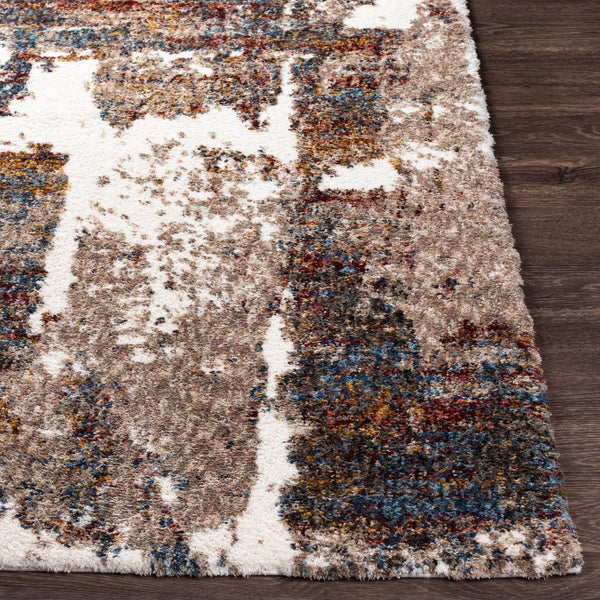 Livabliss Celestial High Low Shag Rug Soft Polyester Pile Woven Texture for Cozy Entryway Spaces Medium Gray, Gr 2' x 2'11" CSG2305-23