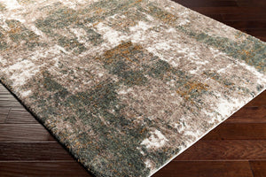 Livabliss Celestial Plush Polyester Shag Rug Machine Woven High Low Pile Bedroom Accent Medium Gray, Gr 5'3" x 7' CSG2306-537