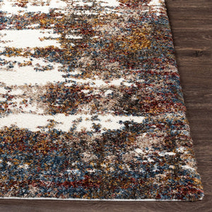 Livabliss Celestial Plush Shag Area Rug Machine Woven Polyester for Modern Minimalist Interiors Teal, Dark Blue 9' x 12' CSG2307-912