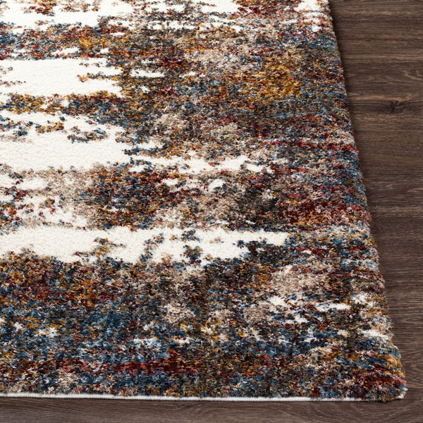 Livabliss Celestial Plush Shag Area Rug Machine Woven Polyester for Modern Minimalist Interiors Teal, Dark Blue 9' x 12' CSG2307-912