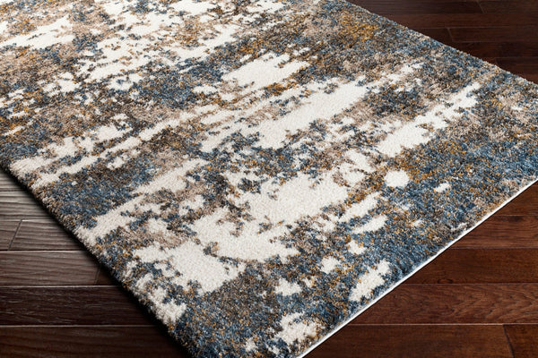 Livabliss Celestial Plush Polyester Shag Rug for Cozy Reading Nooks and Bedroom Accents Light Blue, Dar 6'7" x 9' CSG2308-679