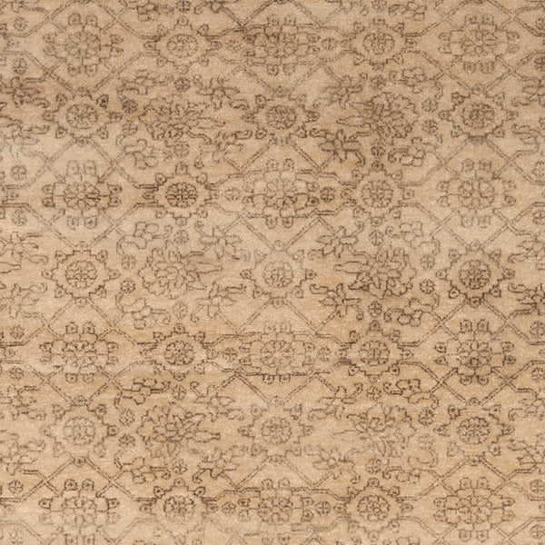 Surya Cheshire Handmade 2' X 3' Wool Rug - Elegant Hand-knotted Design With Fringe For Chic Home Décor Tan Nz Wool Csh6007-23