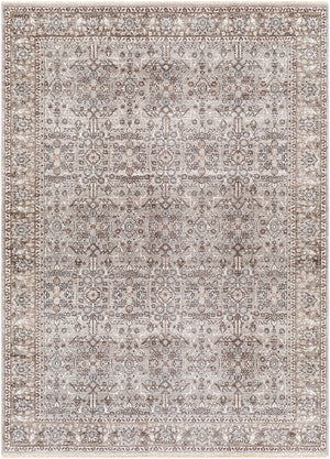 Carlisle CSI-2301 8'10" x 12'6" Machine Woven Rug CSI2301-810126  Dusty Sage, Light Gray, Dusty Pink, Ivory, Pale Blue, Charcoal Surya