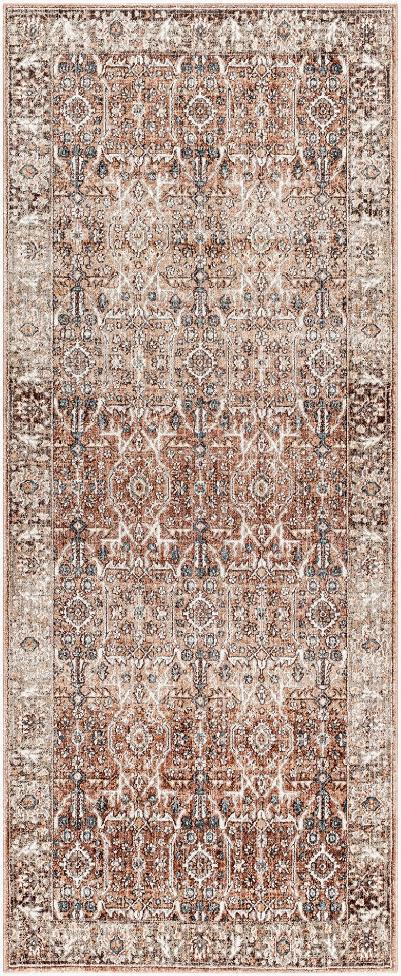 Livabliss Carlisle Medallion Runner Rug Turkey Woven Polyester Hallway Entryway Traditional CSI2302-21173