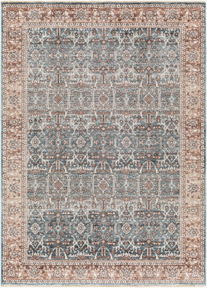 Livabliss Carlisle Traditional Polyester Runner Rug for Hallways Entryways and High Traffic Spaces Pale Blue, Dust 2' x 2'11" CSI2303-2211