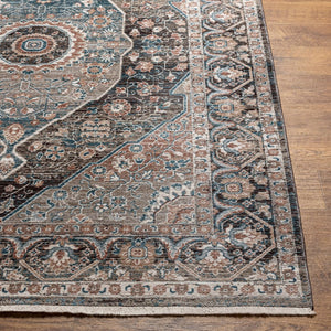Livabliss Carlisle Square Polyester Area Rug Machine Woven in Turkey with Soft Medium Pile Dusty Pink, Sag 8'10" x 12'6" CSI2307-810126