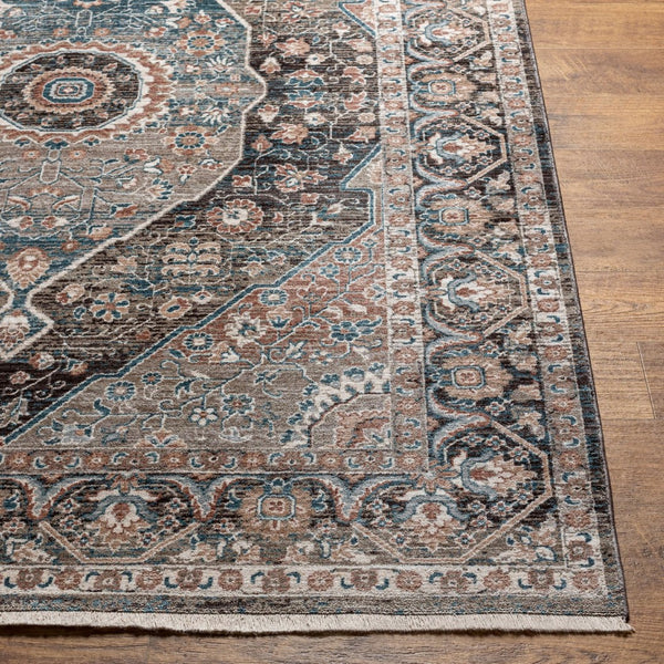 Livabliss Carlisle Square Polyester Area Rug Machine Woven in Turkey with Soft Medium Pile Dusty Pink, Sag 8'10" x 12'6" CSI2307-810126
