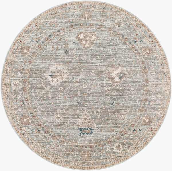 Livabliss Carlisle Square Traditional Machine Woven Polyester Rug for Living or Dining Rooms CSI2310-710RD
