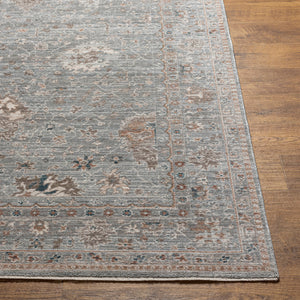 Carlisle CSI-2310 8'10" x 12'6" Machine Woven Rug CSI2310-810126  Seafoam, Pale Blue, Dusty Sage, Dusty Pink, Ivory, Medium Brown Surya