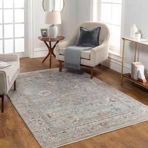 Livabliss Carlisle Square Traditional Machine Woven Polyester Rug for Living or Dining Rooms CSI2310-710RD