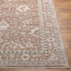 Livabliss Carlisle Traditional Pattern Runner Rug Machine Woven Polyester for Hallways and Entryways Dusty Pink, Ivo 2'11" x 10' CSI2311-21110