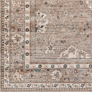 Livabliss Carlisle Traditional Turkish Woven Polyester Rug for Hallways Bedrooms and Entryways Sage, Ivory 2' x 2'11" CSI2312-2211