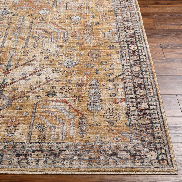 Livabliss Carlisle Traditional Fringe Runner Rug Polyester Woven Hallway Entryway Floor Accent Olive, Medium G 2'11" x 7'10" CSI2316-211710