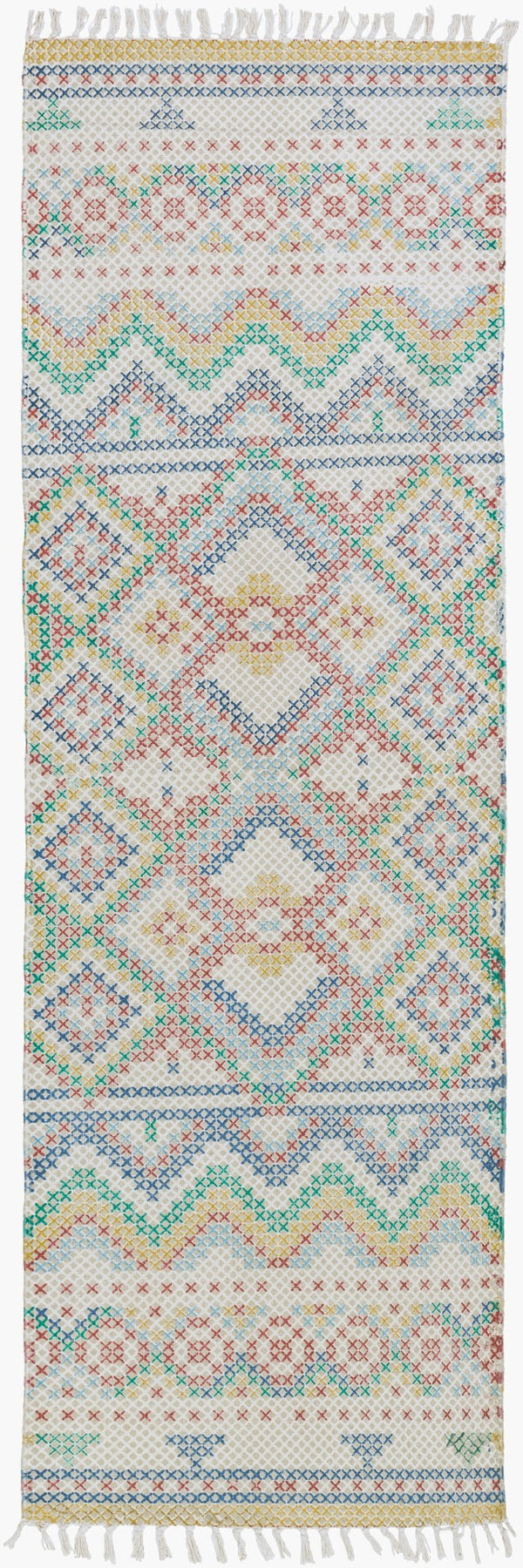 Surya Chaska 2' X 3' Handmade Rug – Elegant Global Inspired Design For Timeless Home Decor Charm Blue Cotton Csk1300-268