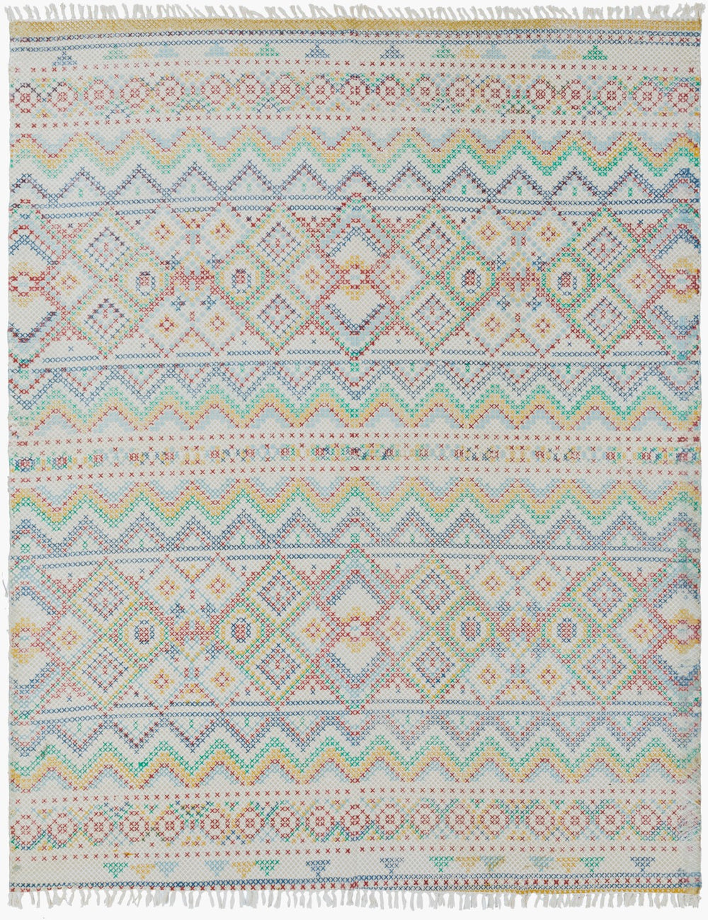 Surya Chaska 2' X 3' Handmade Rug – Elegant Global Inspired Design For Timeless Home Decor Charm Blue Cotton Csk1300-23