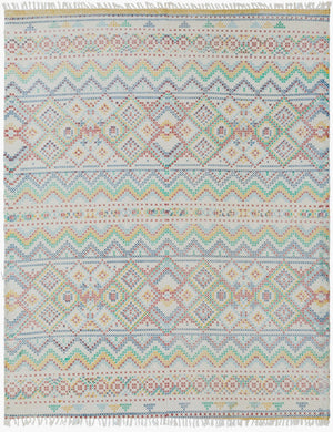 Surya Chaska 2' X 3' Handmade Rug – Elegant Global Inspired Design For Timeless Home Decor Charm Blue Cotton Csk1300-23