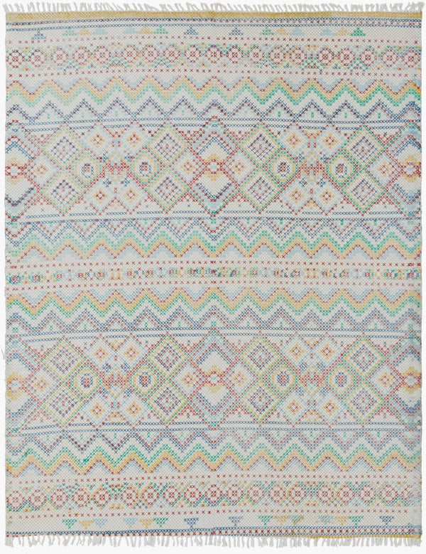 Surya Chaska 2' X 3' Handmade Rug – Elegant Global Inspired Design For Timeless Home Decor Charm Blue Cotton Csk1300-23
