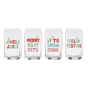 Lenox Cambridge Jingle Juice Cocktail Glasses, Set of 4 Multi, MULTI GLASS,CRYSTAL 896294