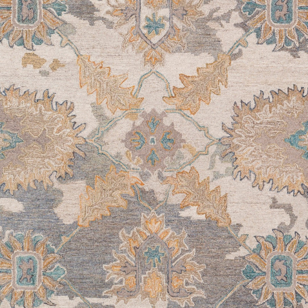 Surya Classic Nouveau 2' X 3' Hand-tufted Wool Rug - Luxurious Medium-pile Area Rug For Traditional Homes Ivory Wool Csn1008-23